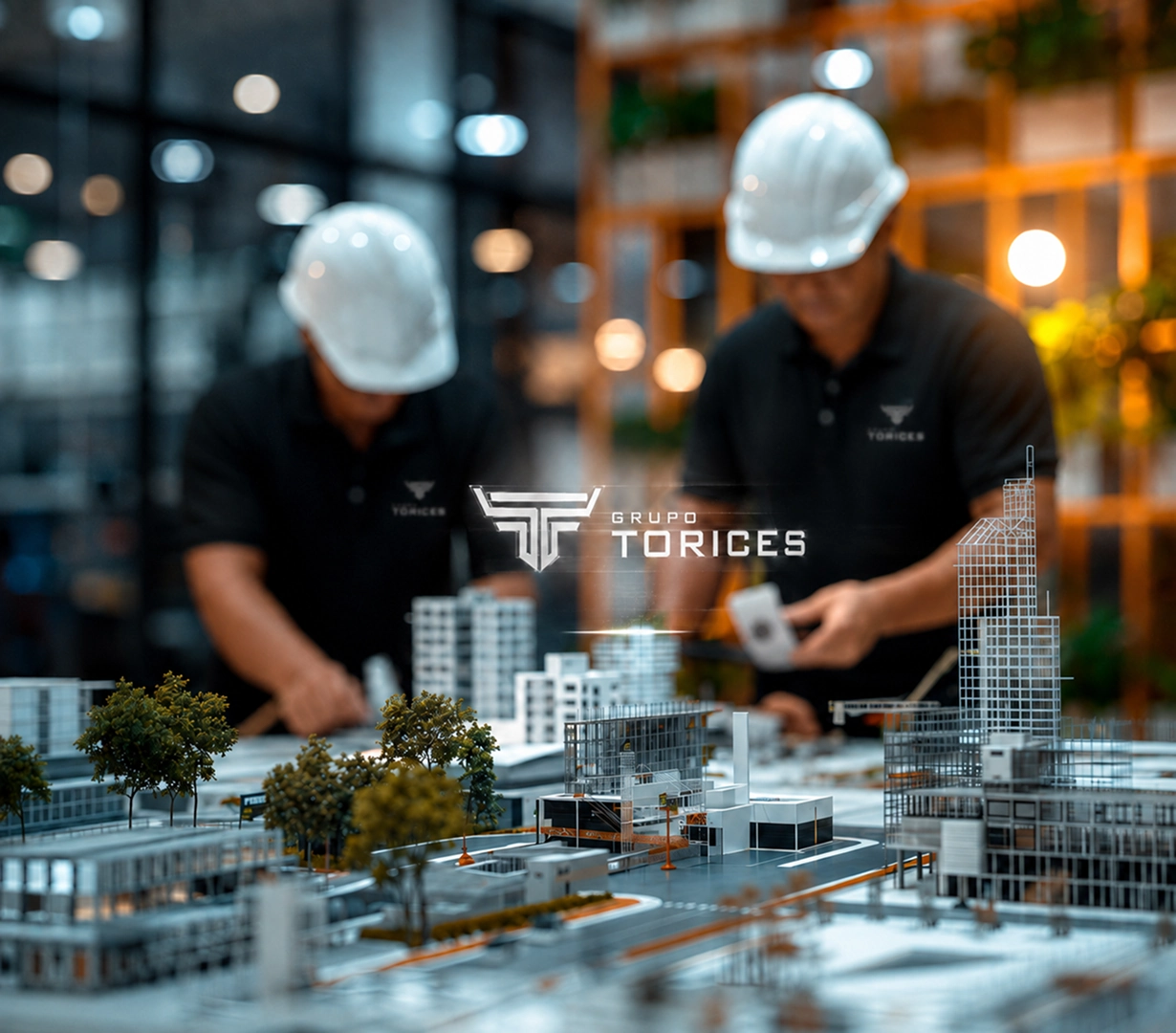 Trabajador industrial en planta de acero