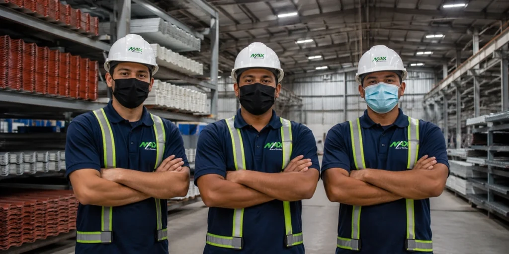Equipo de trabajo max acero